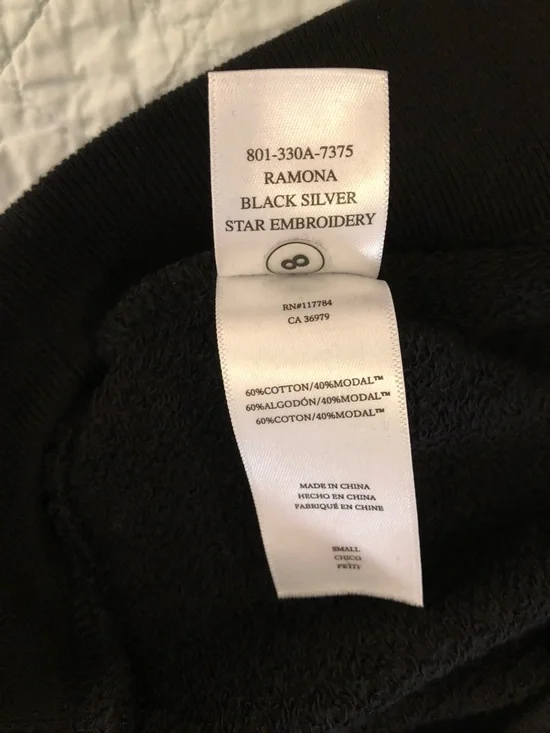 Rails Ramona Star embroidered sweatshirt. Size small. - Picture 8 of 11